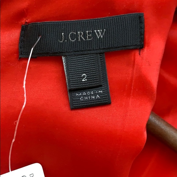 J Crew elegant red dress - Picture 4 of 6